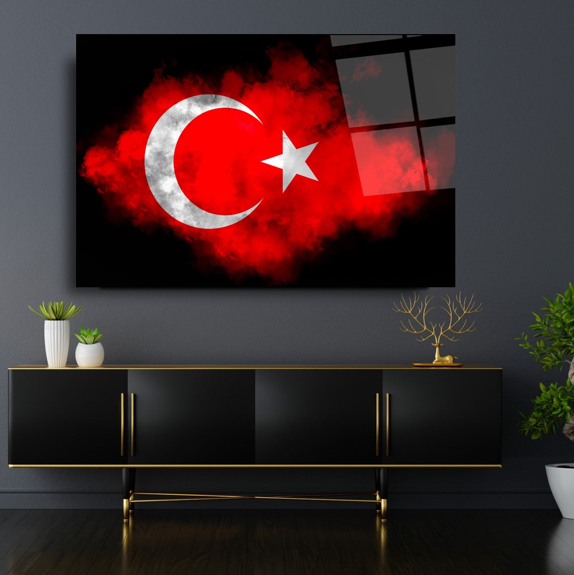 Bayrak Cam Tablo