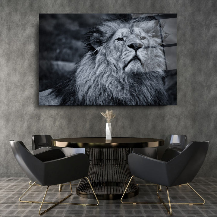 Aslan Cam Tablo