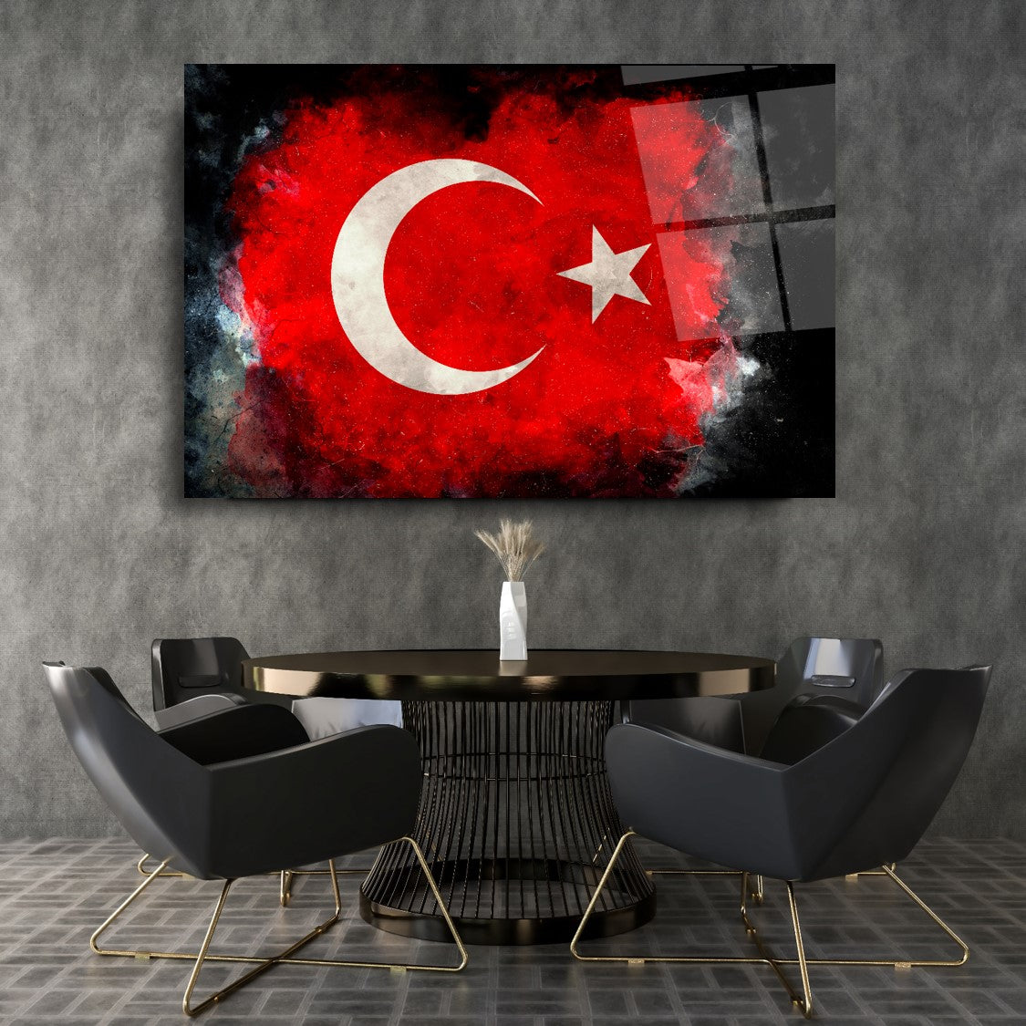 Bayrak Cam Tablo