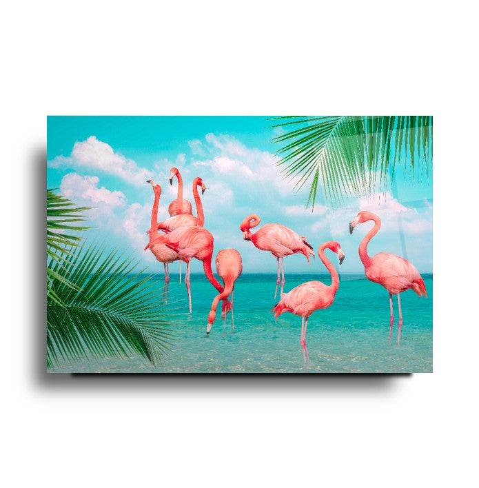 Flamingolar Cam Tablo