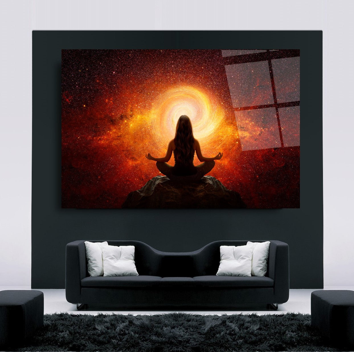 Meditasyon Cam Tablo