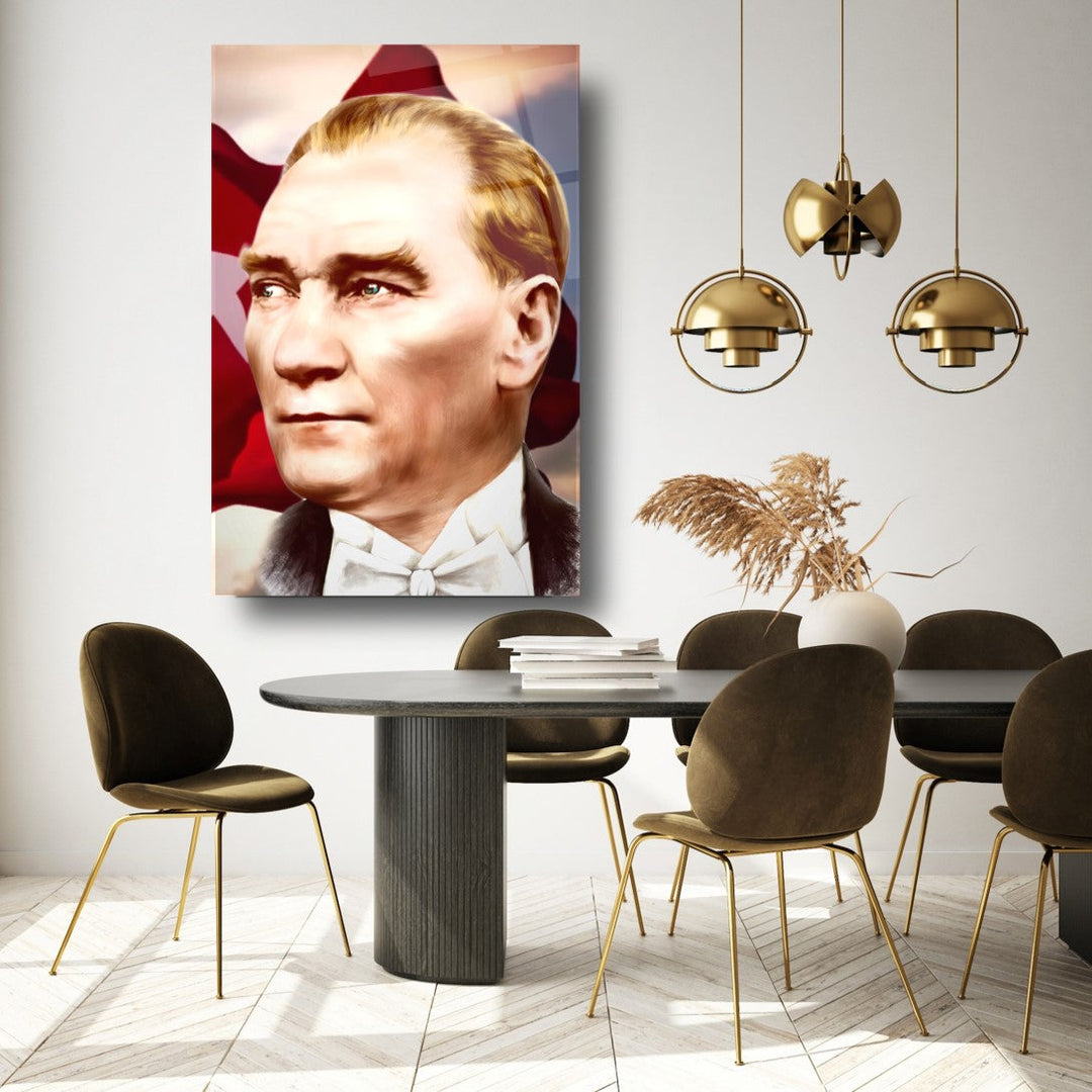Atatürk Cam Tablo