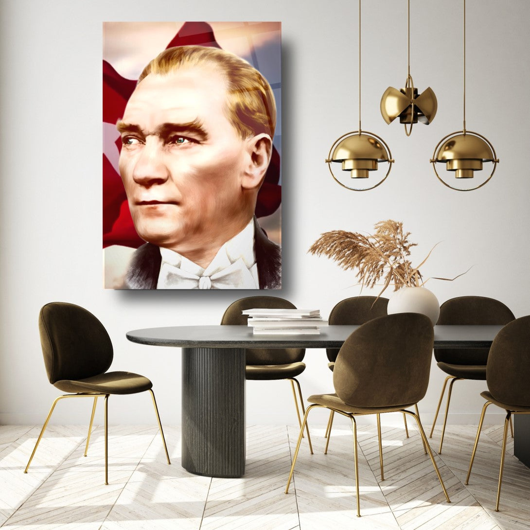 Atatürk Cam Tablo