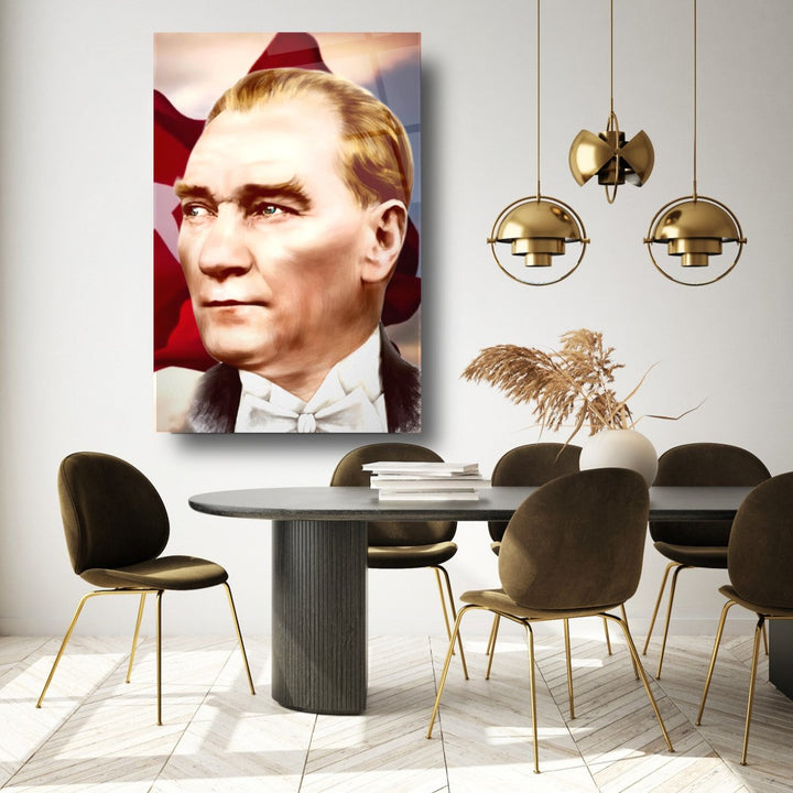 Atatürk Cam Tablo
