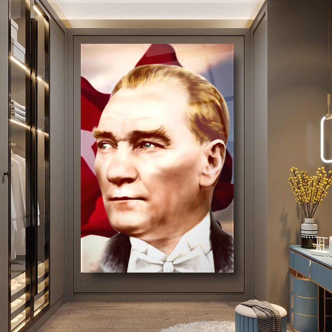 Atatürk Cam Tablo
