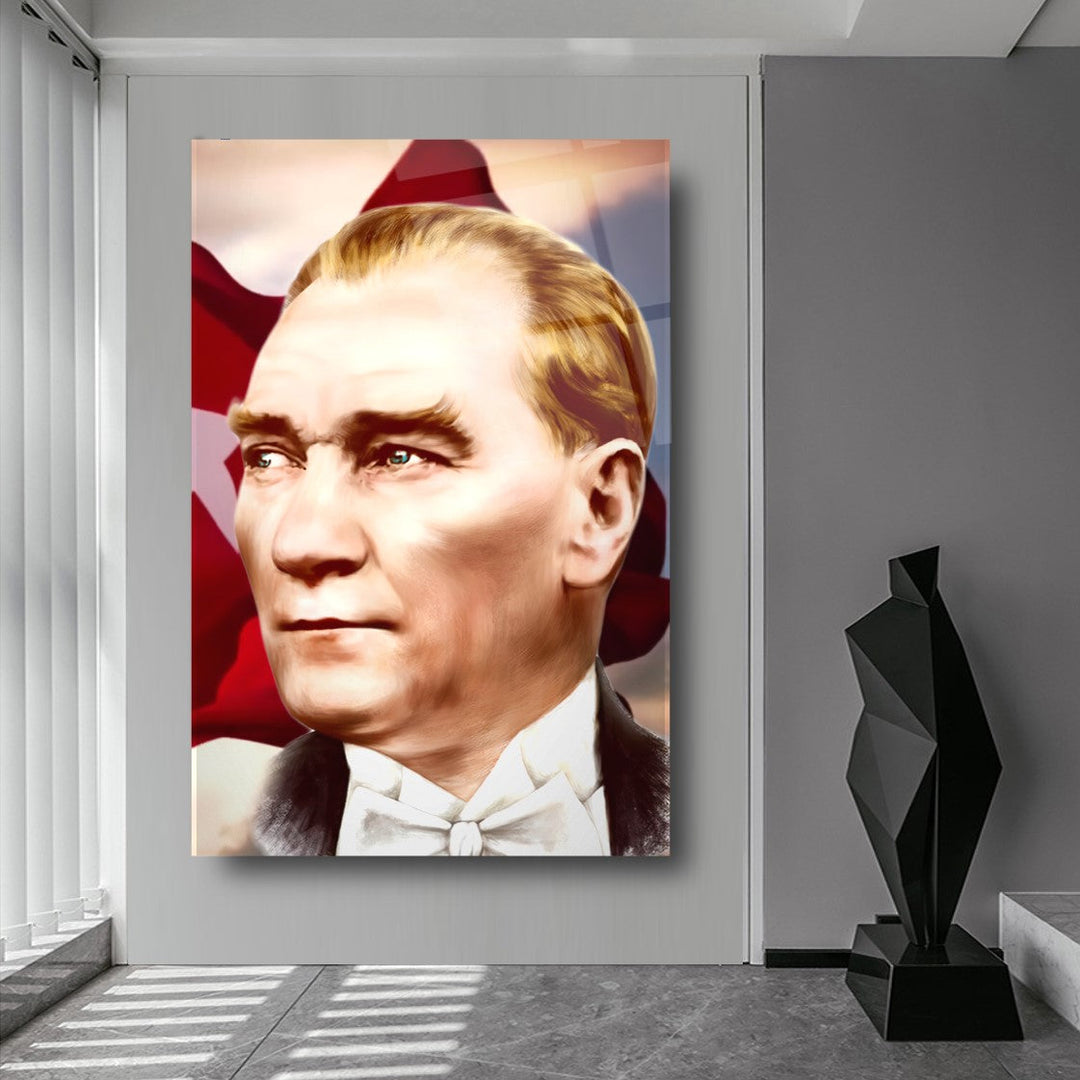 Atatürk Cam Tablo
