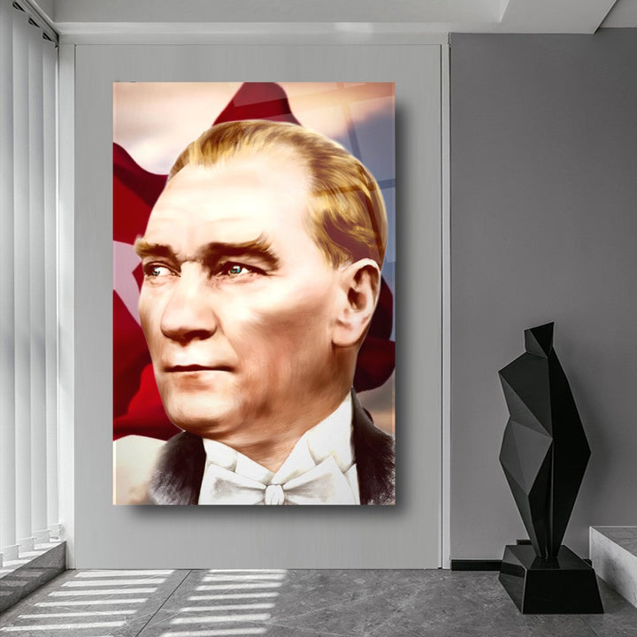 Atatürk Cam Tablo