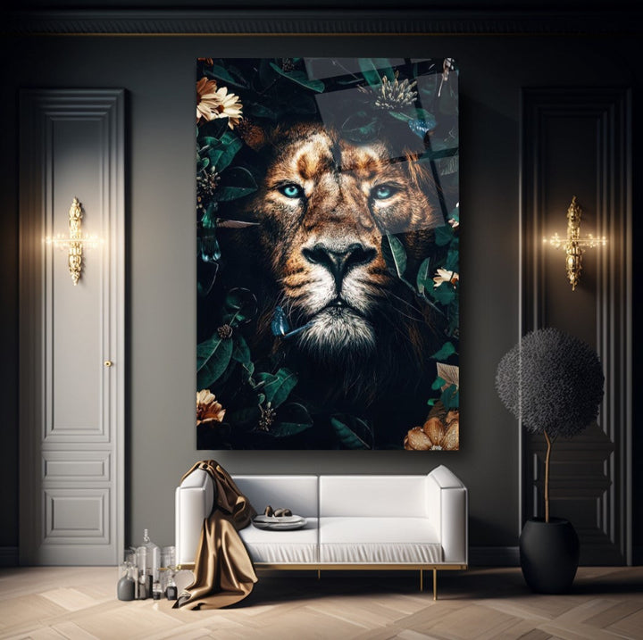Aslan Cam Tablo