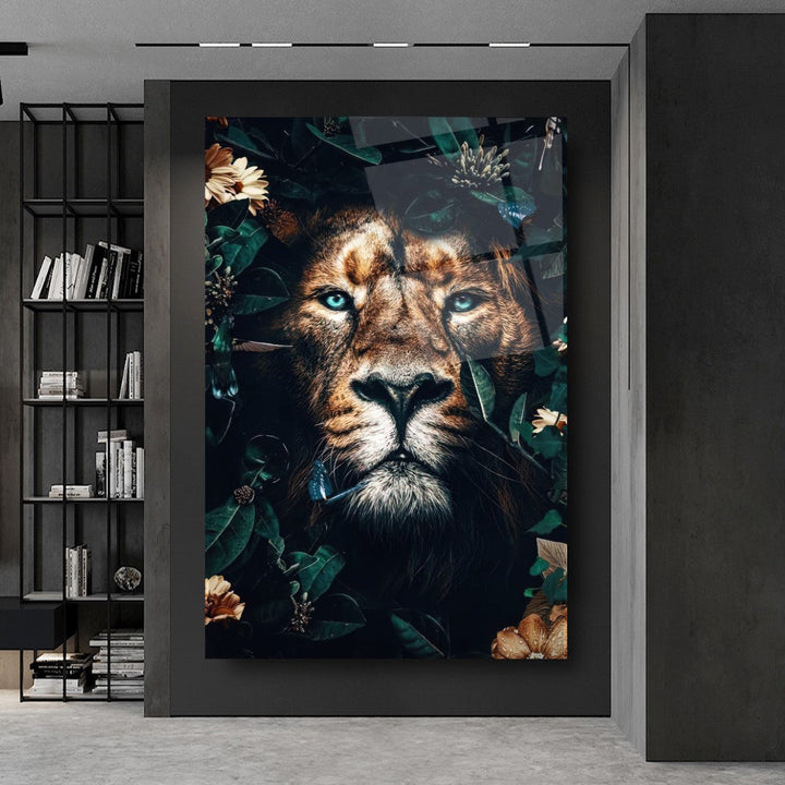 Aslan Cam Tablo