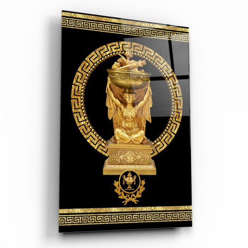 Antik Gold Cam Tablo