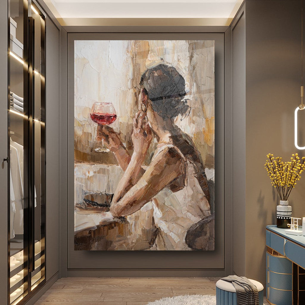 Kadın Cam Tablo