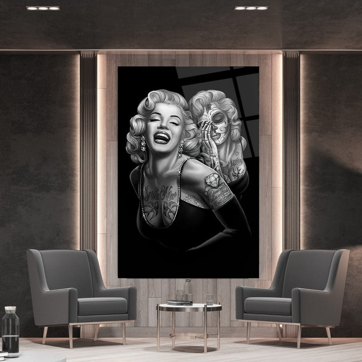 Marilyn Monroe Cam Tablo