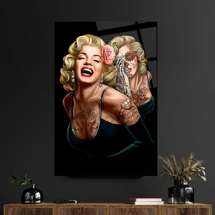 Marilyn Monroe Cam Tablo