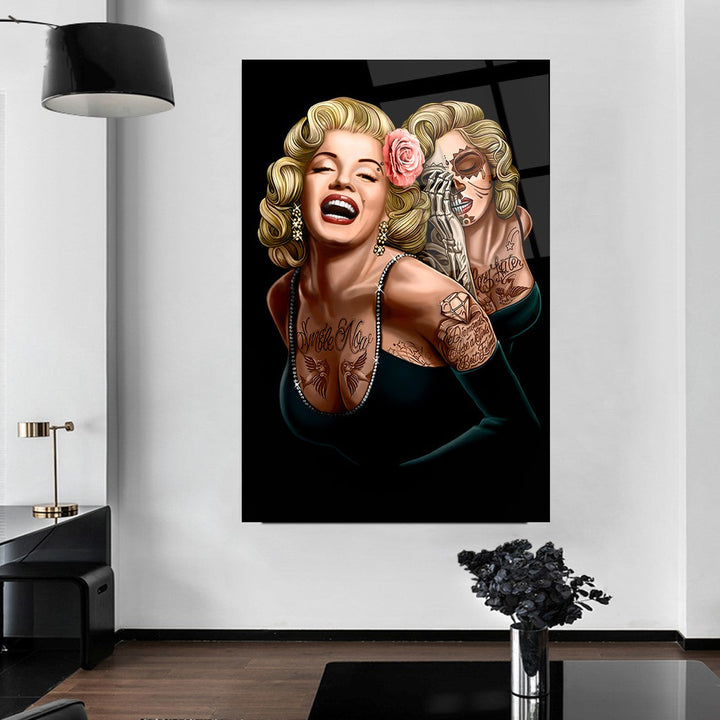Marilyn Monroe Cam Tablo