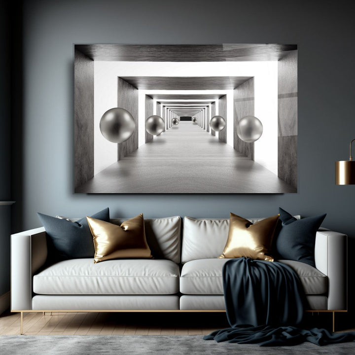 Soyut Cam Tablo