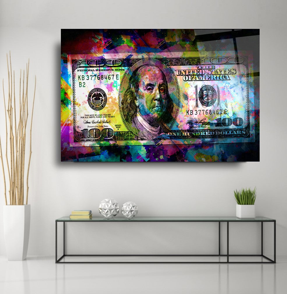 Neon Dolar Cam Tablo