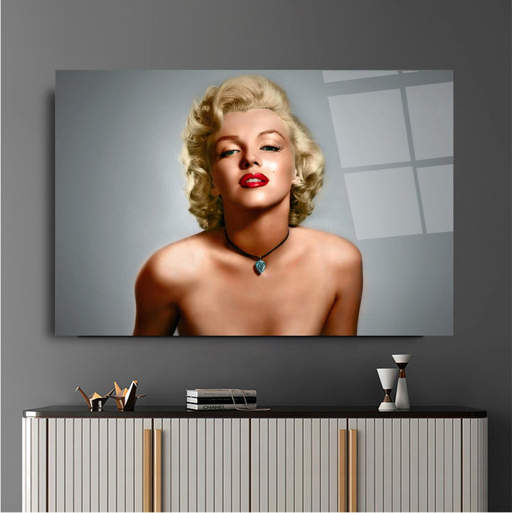 Marilyn Monroe Cam Tablo