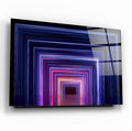Neon Koridor Cam Tablo
