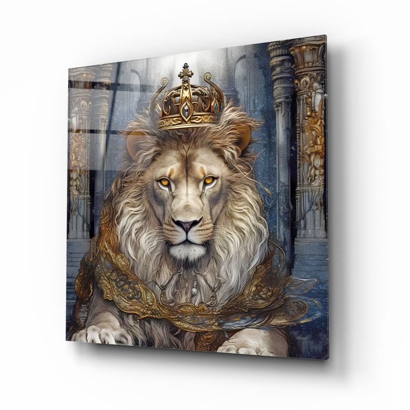 Aslan Cam Tablo