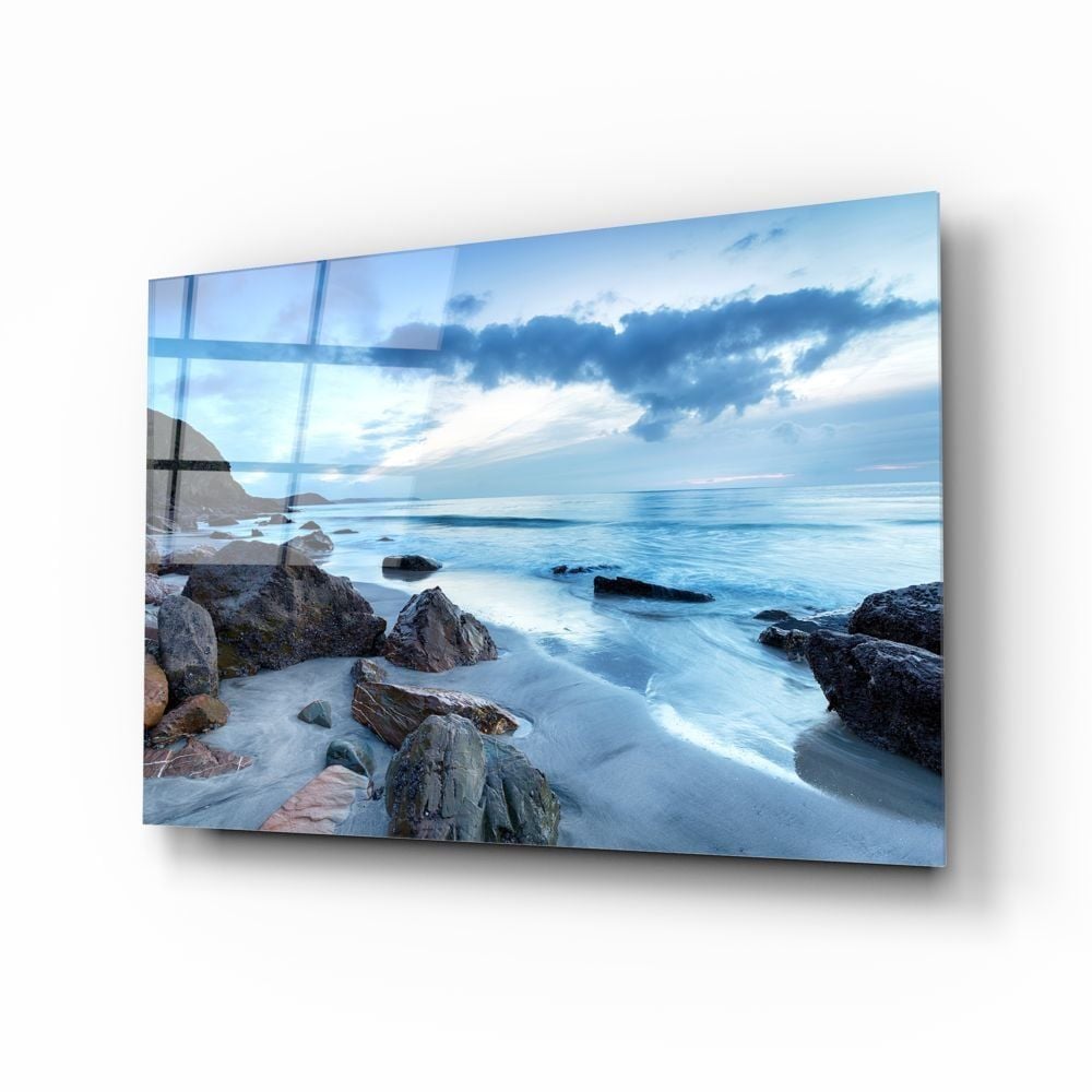 Deniz Manzara Cam Tablo No:2037