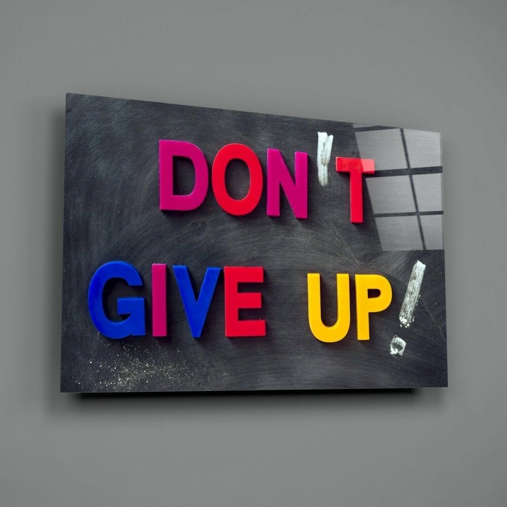 Don't Give Up Cam Tablo