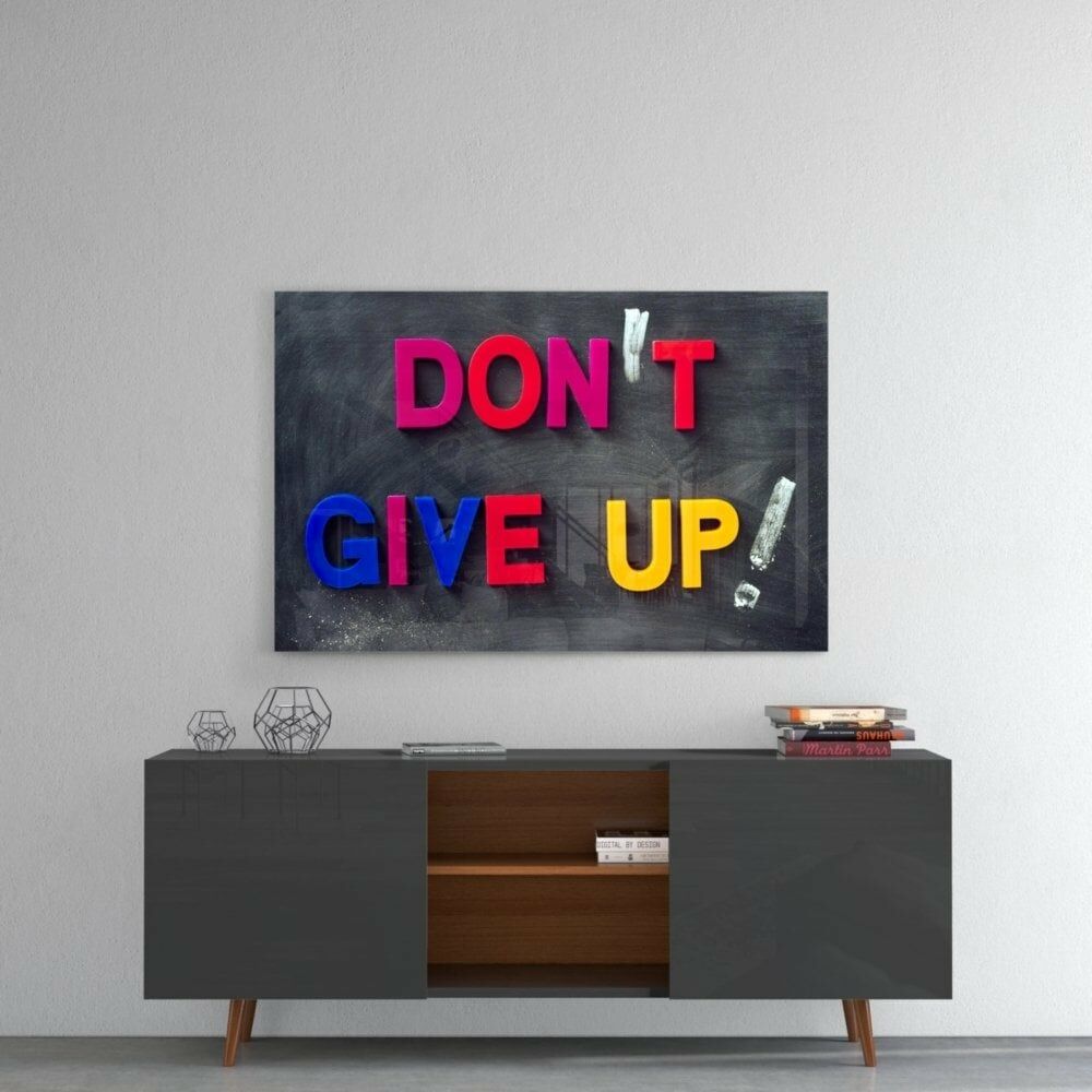 Don't Give Up Cam Tablo