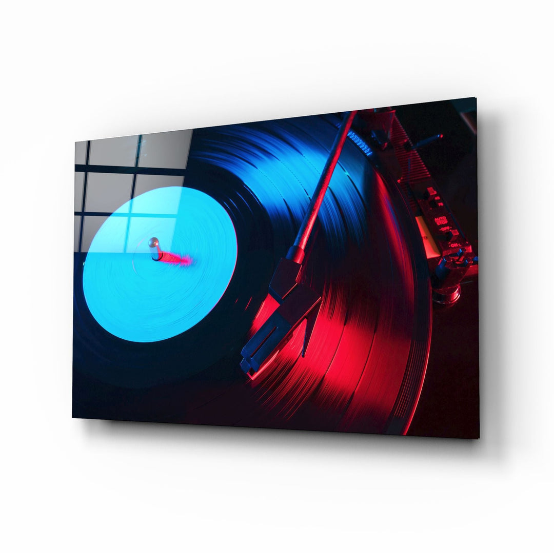 Gramofon Cam Tablo