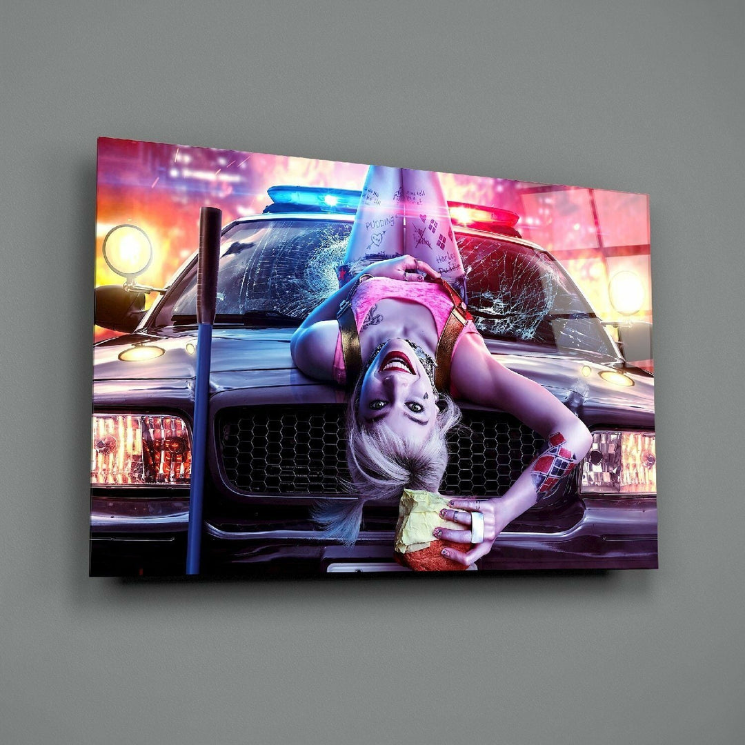 Harley Quinn Cam Tablo No:6048