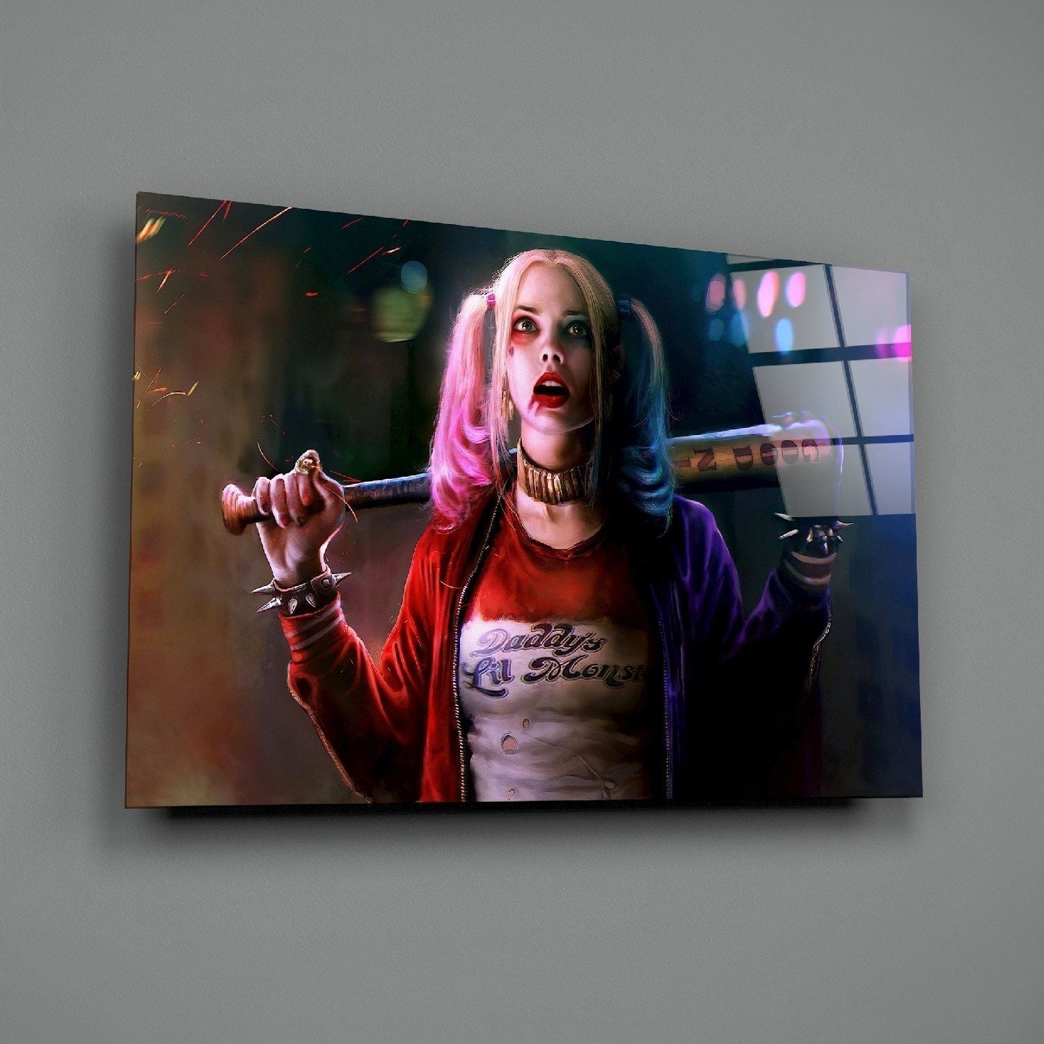 Harley Quinn Cam Tablo No:6049