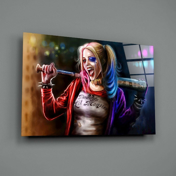 Harley Quinn Cam Tablo No:6069