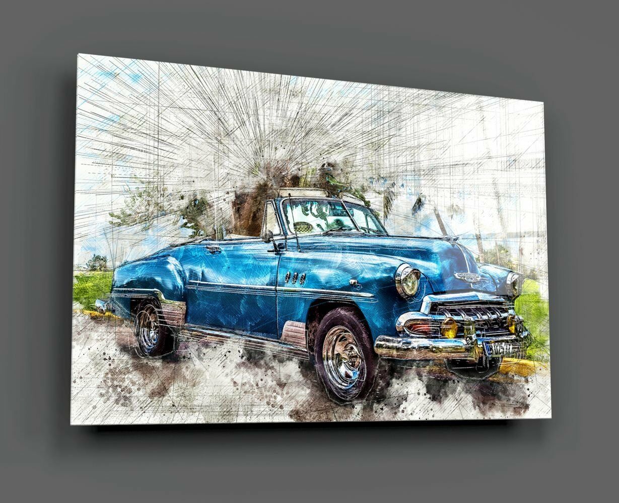 Klasik Chevrolet Cam Tablo