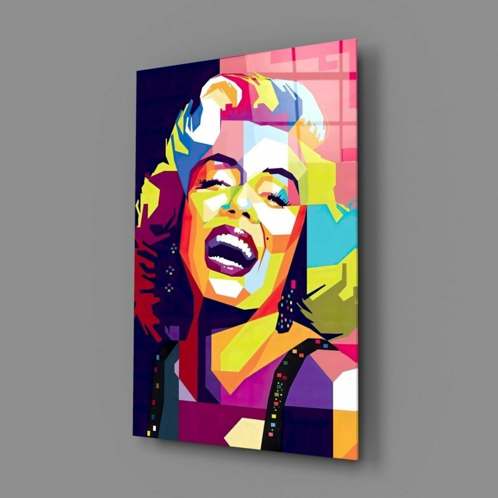 Marilyn Monroe Cam Tablo