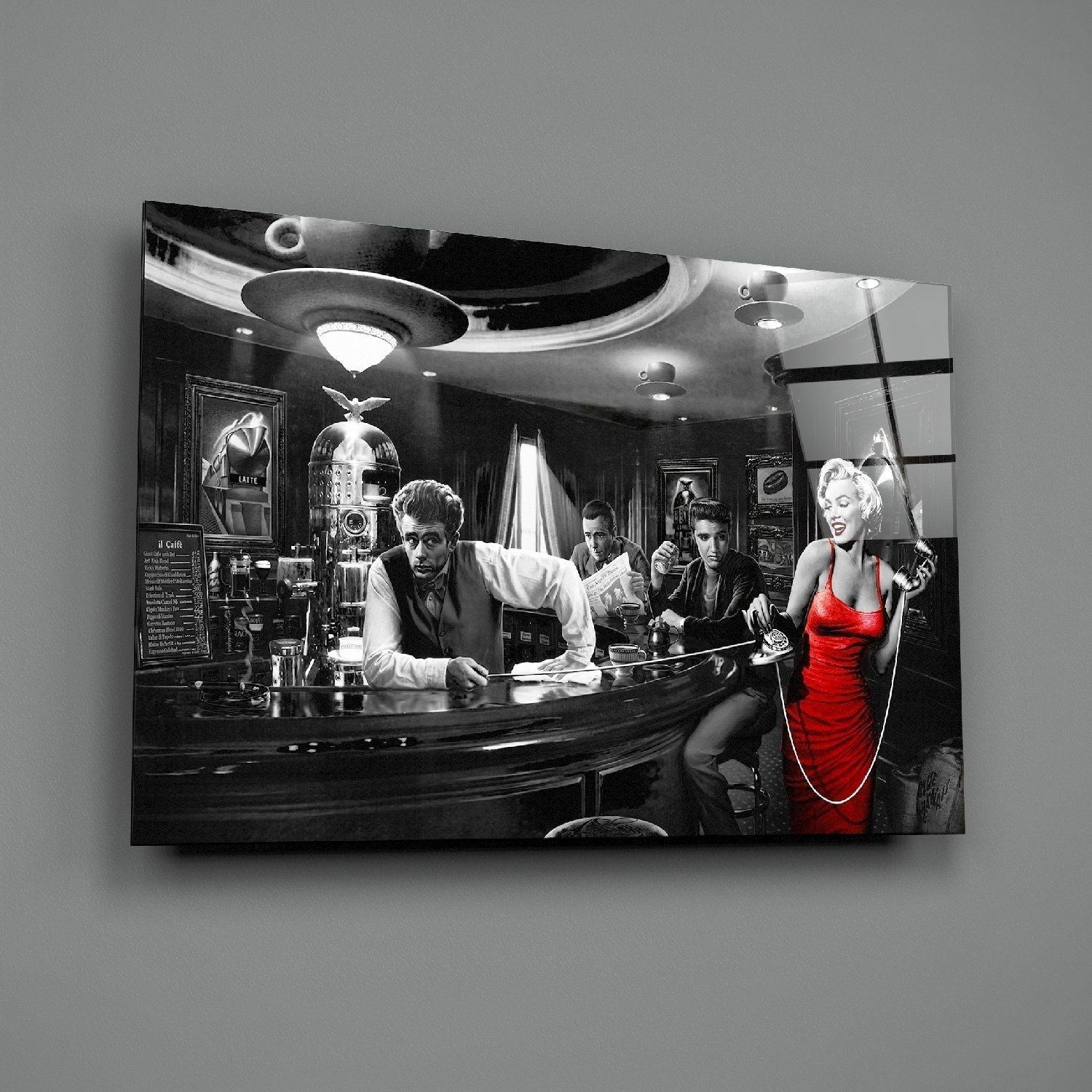 Marilyn Monroe Cam Tablo