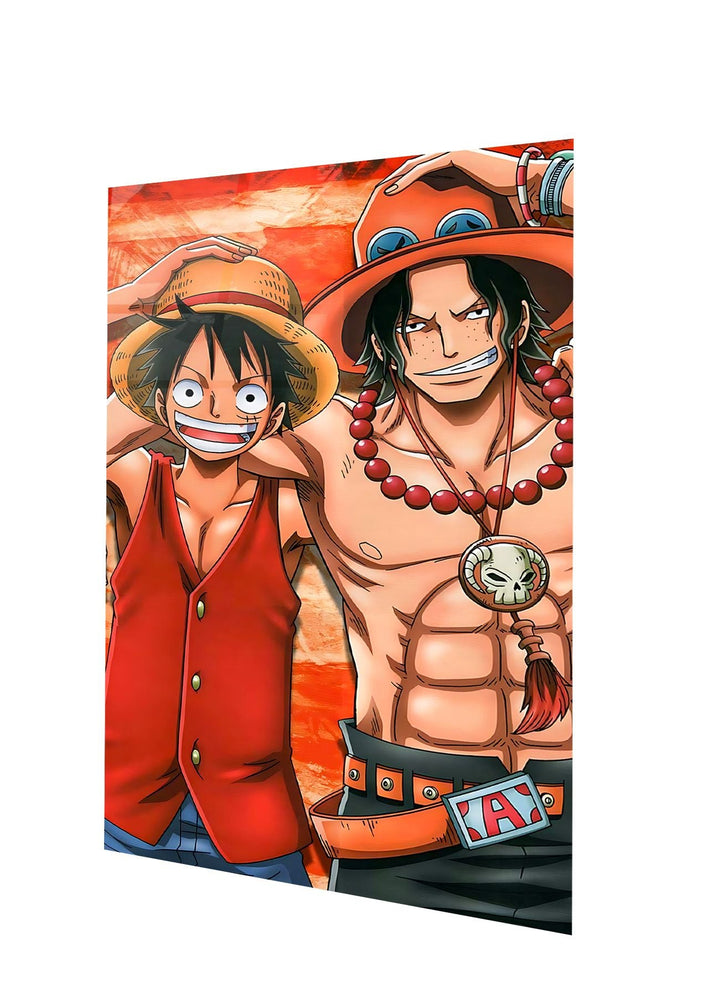 Luffy and Ace One Piece