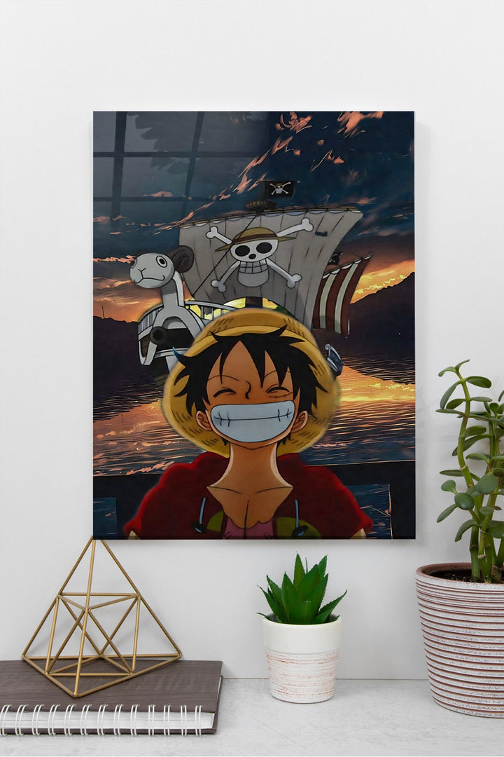 Luffy and Going Merry One Piece