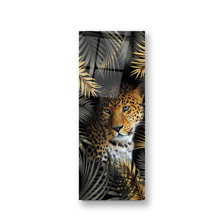 Leopar Panoramik Cam Tablo