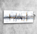Soyut Panoramik Cam Tablo