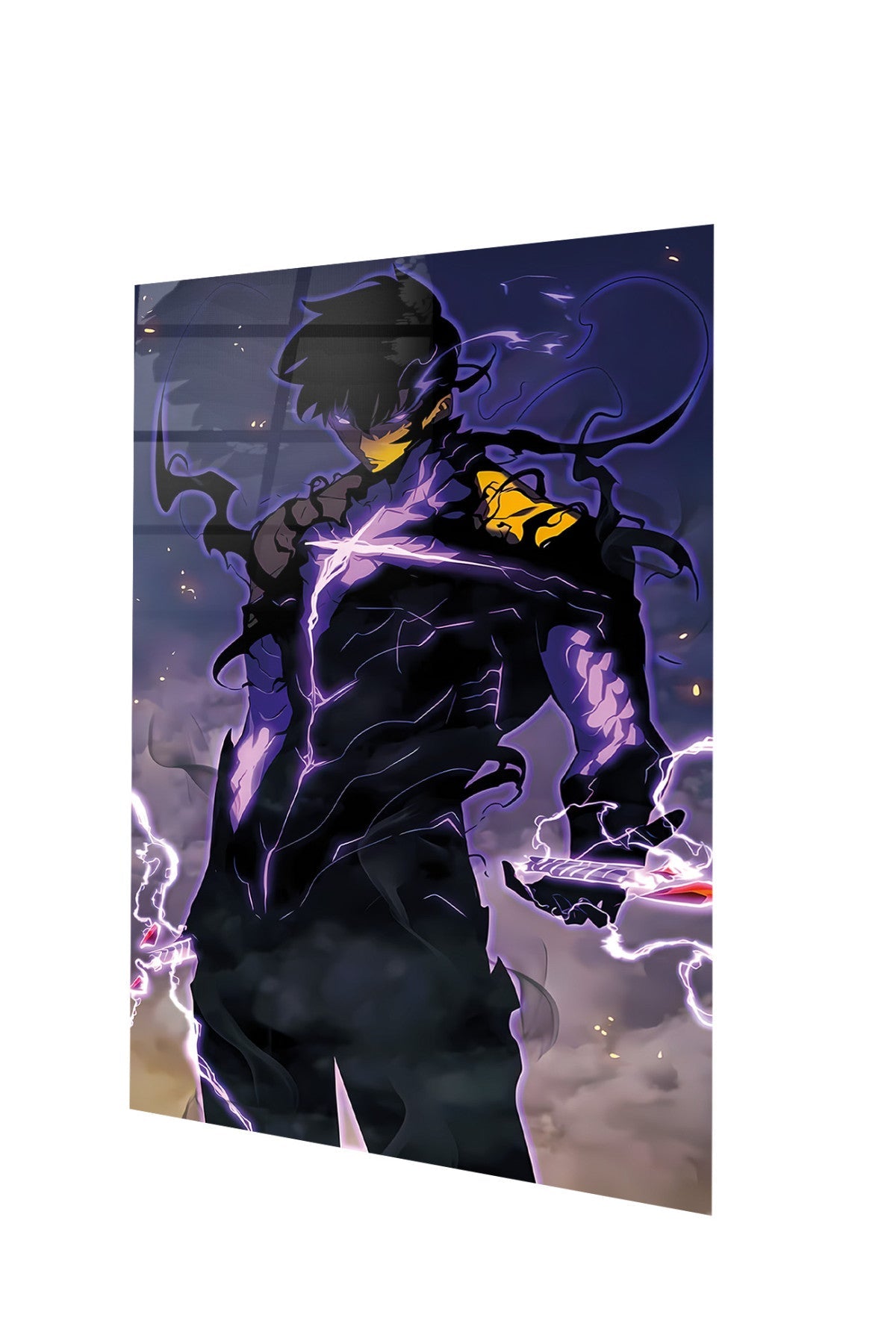 Igris Solo Leveling Purple Aesthetic