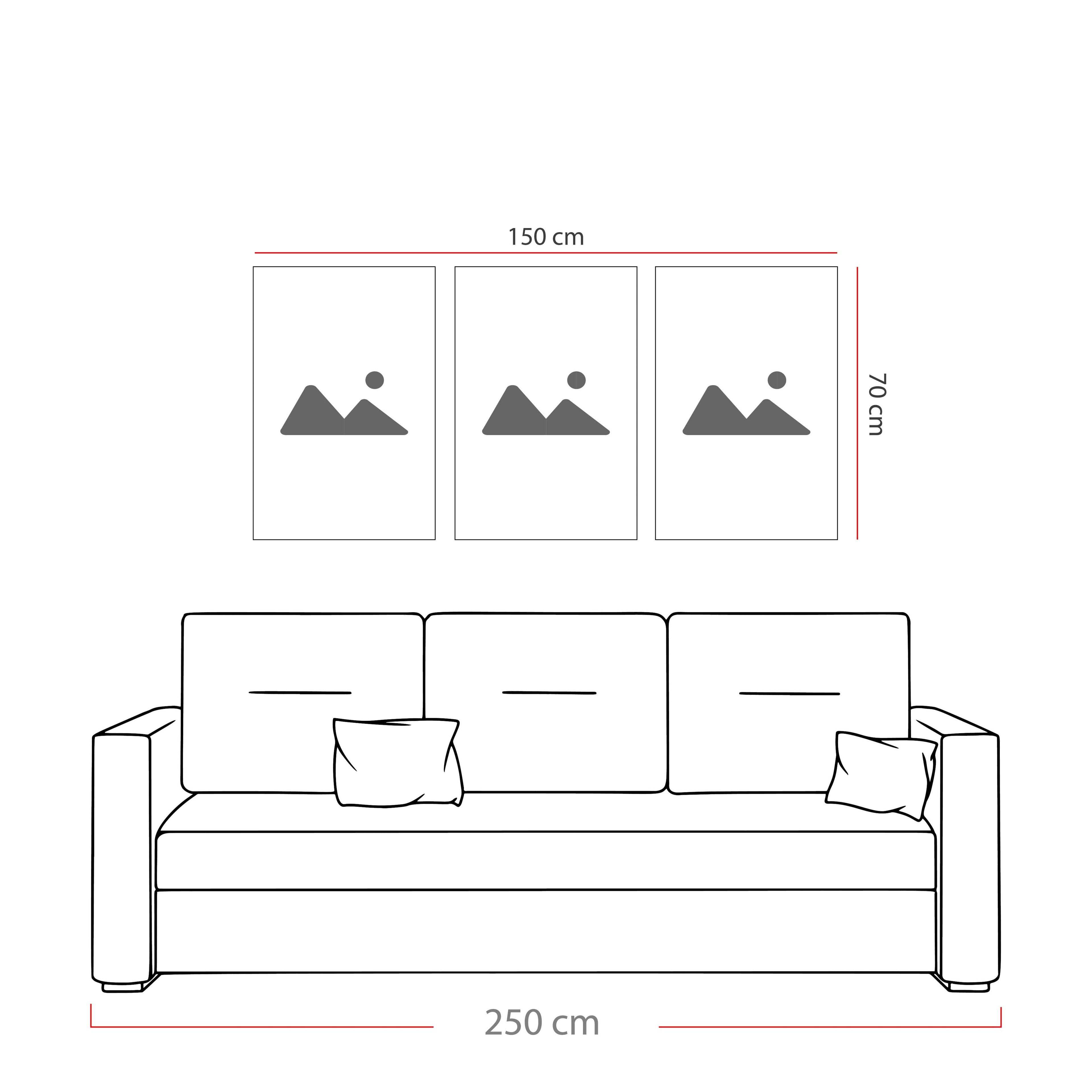 Müzik Enstrümanları Triple Cam Tablo